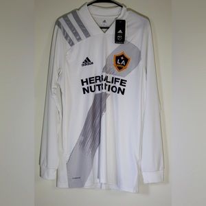 Adidas Long Sleeve, LA Galaxy Men's Jersey NWT